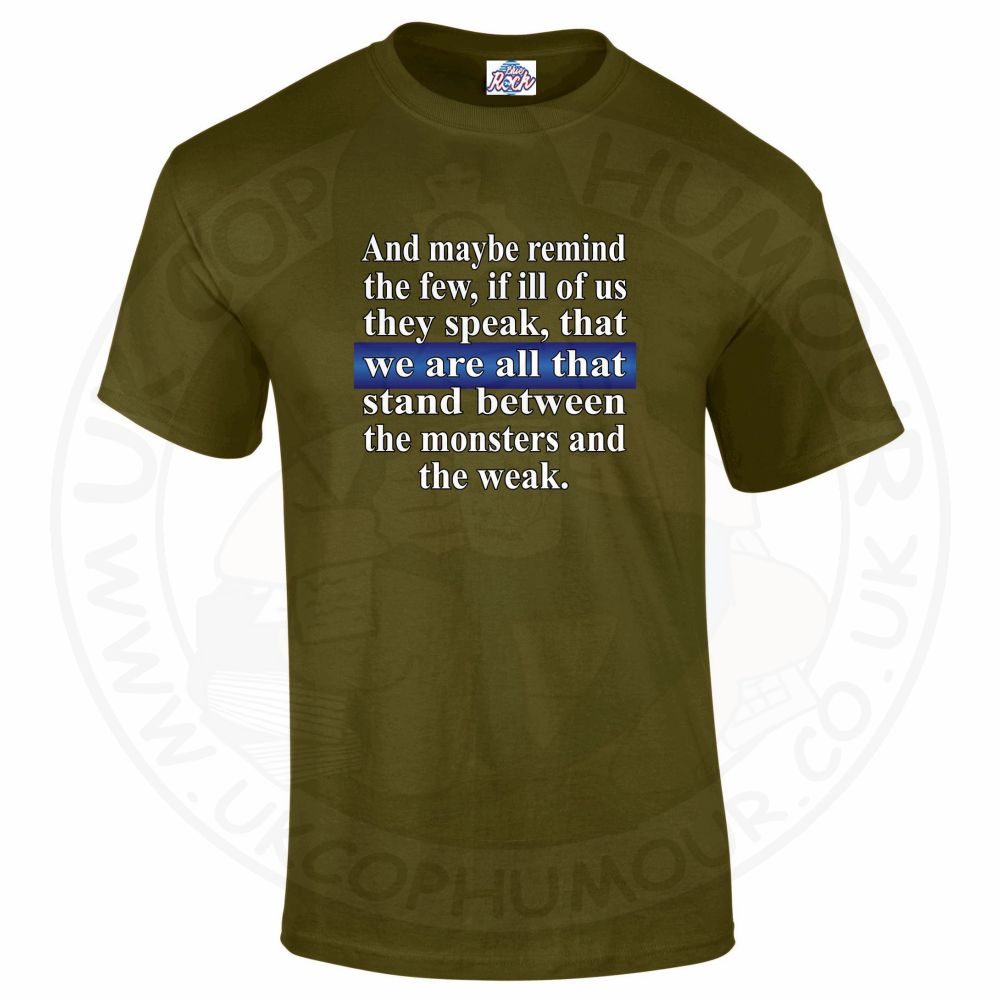 Mens Remind the Few T-Shirt - Image 4