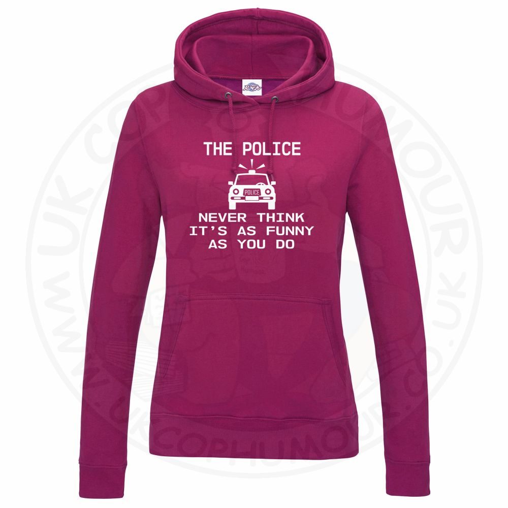 Womens Not Funny Hoodie - Image 8