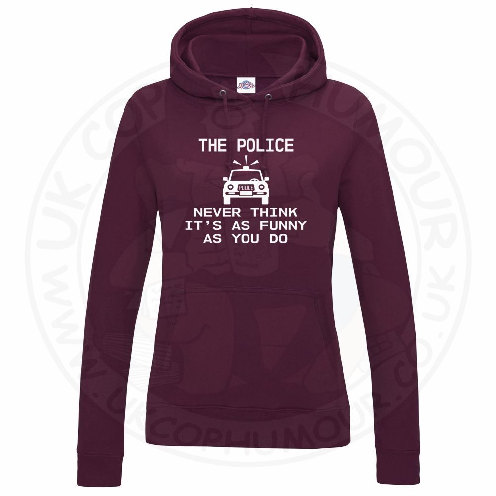 Womens Not Funny Hoodie - Image 6