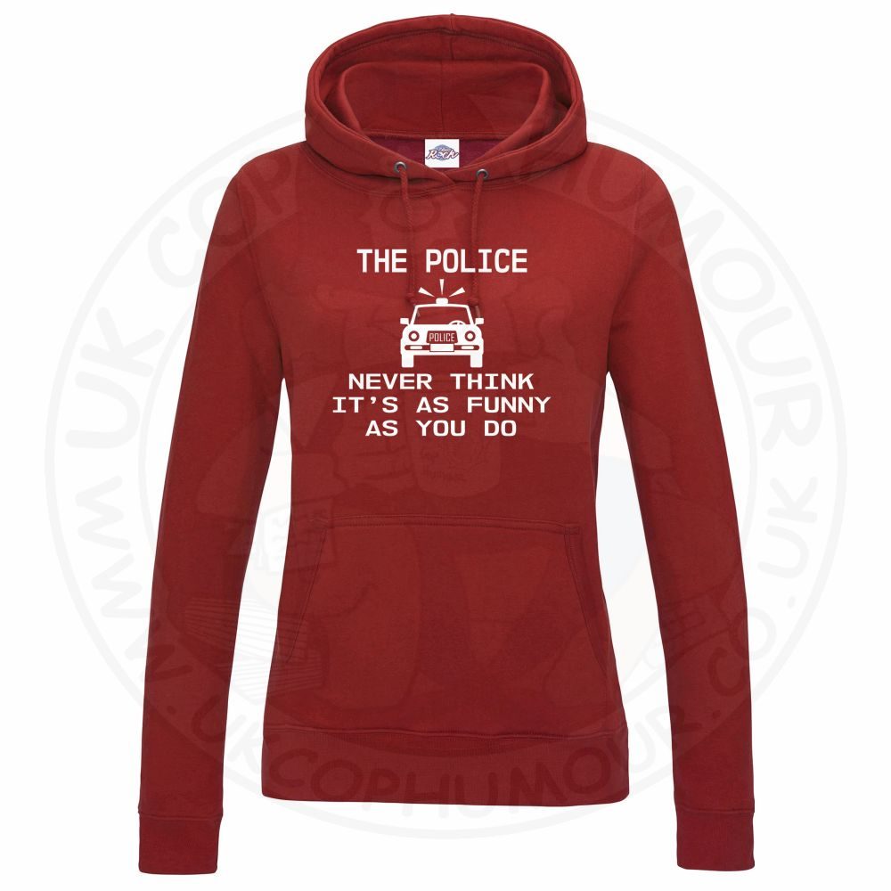 Womens Not Funny Hoodie - Image 2