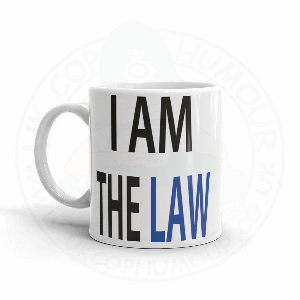 I Am The Law Mug