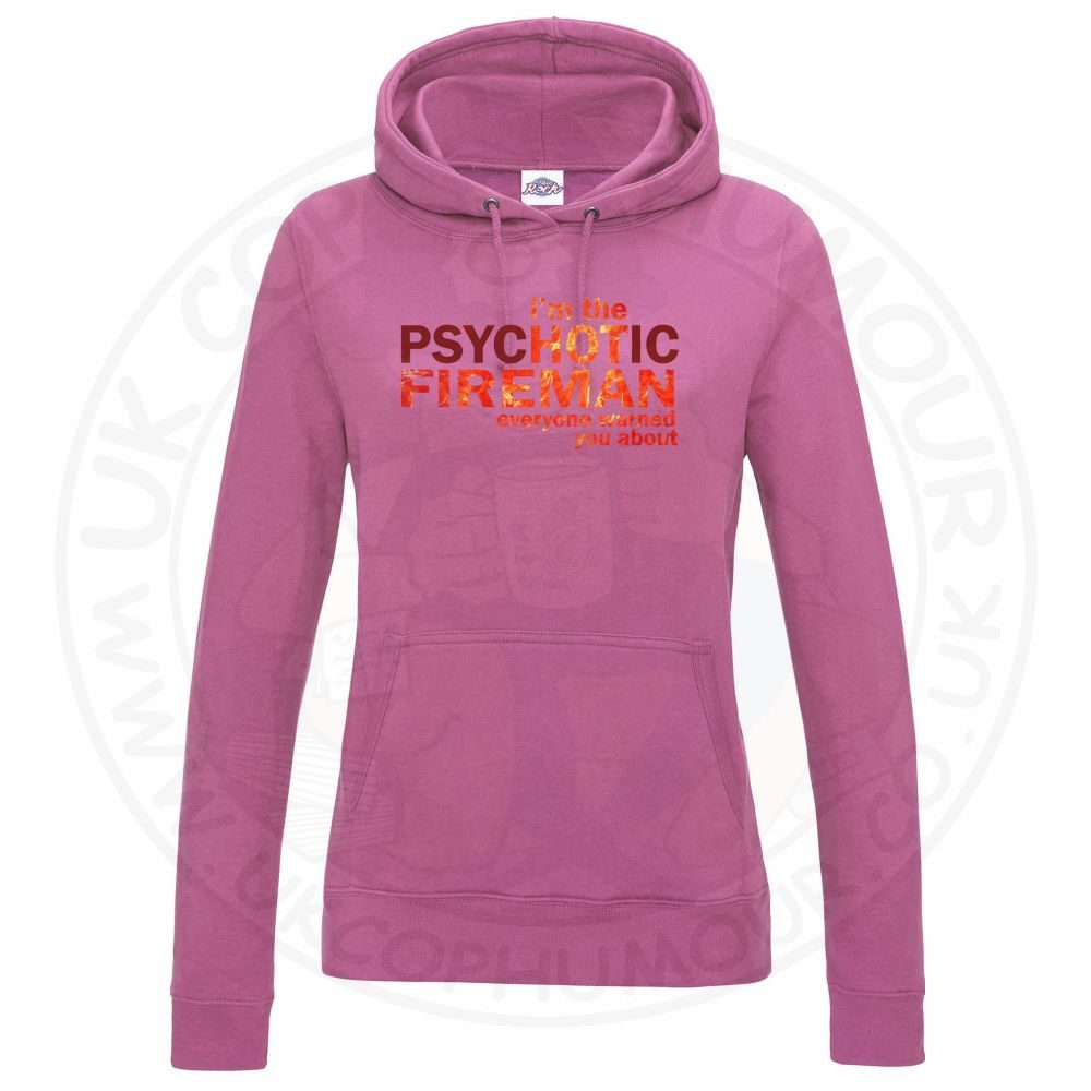 Womens Hot Fireman Hoodie