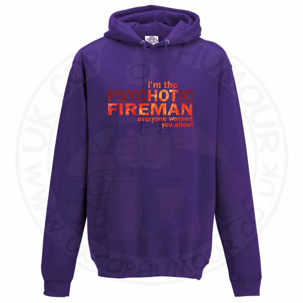 Unisex Hot Fireman Hoodie - Image 4