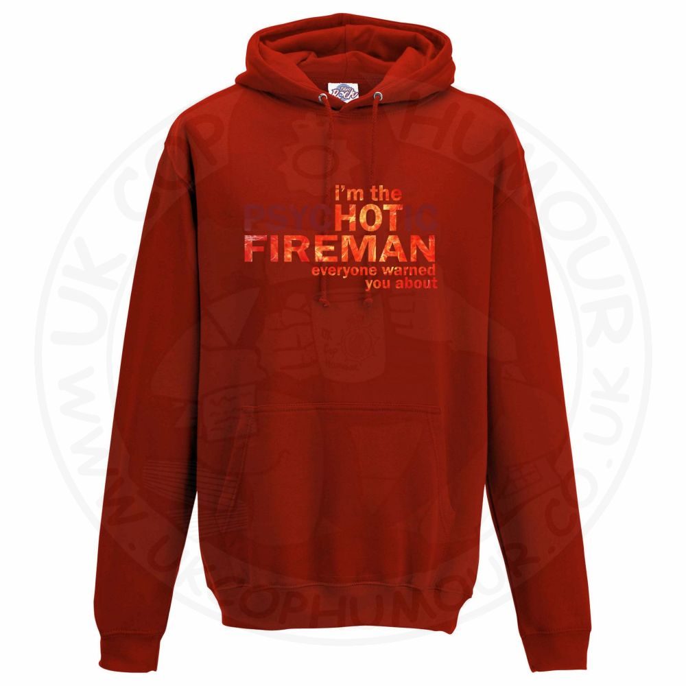 Unisex Hot Fireman Hoodie - Image 2