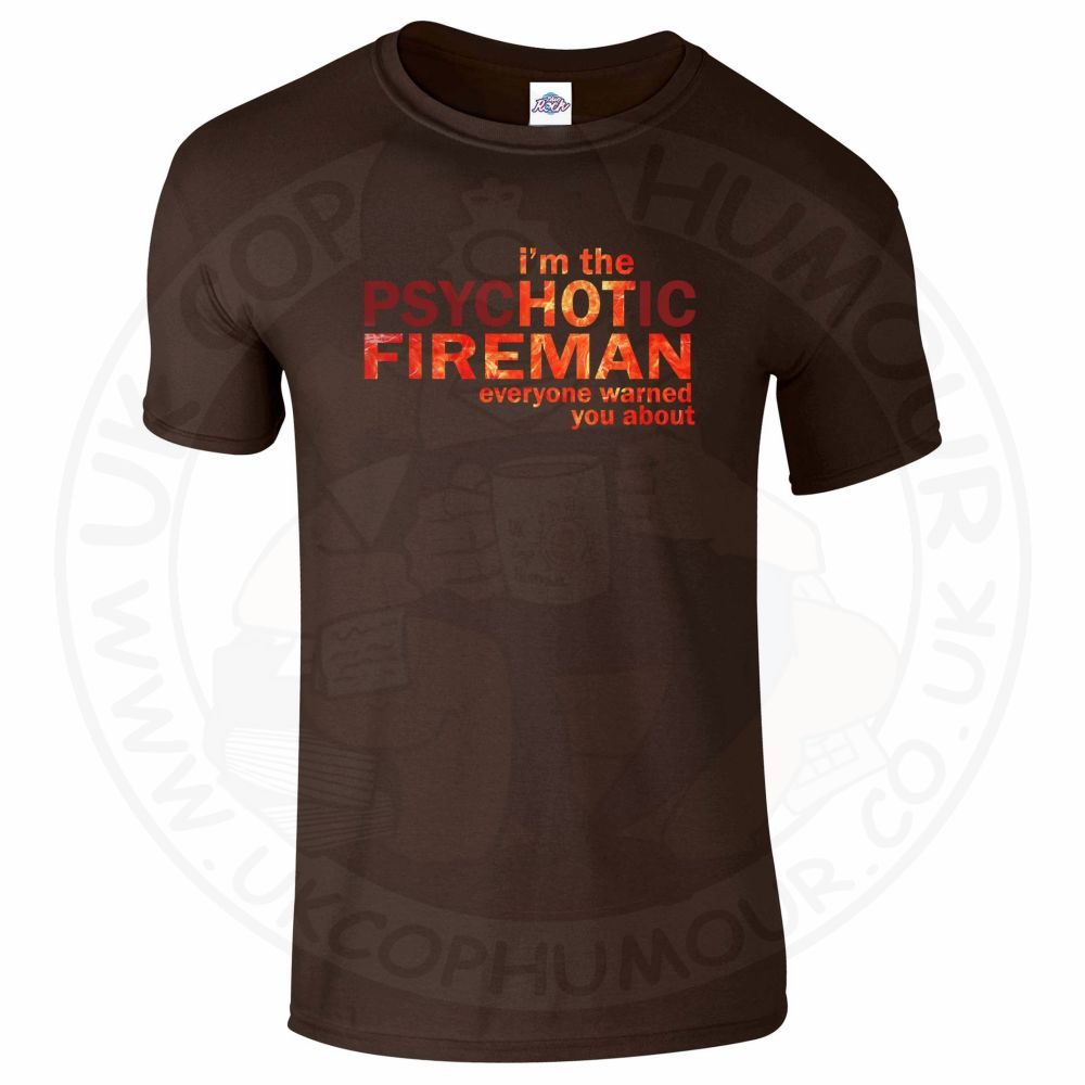 Mens Hot Fireman T-Shirt - Image 14