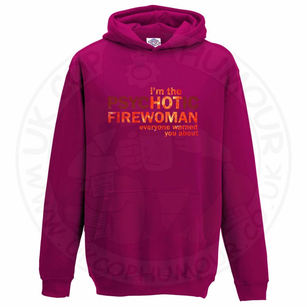 Unisex Hot Firewoman Hoodie - Image 9