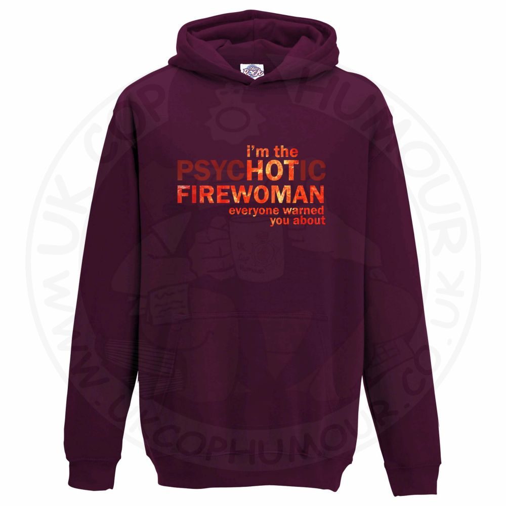 Unisex Hot Firewoman Hoodie - Image 7