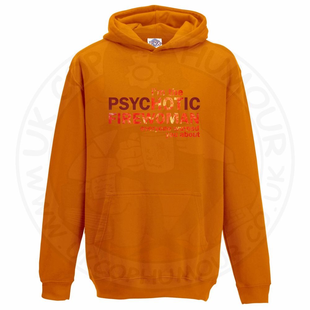 Unisex Hot Firewoman Hoodie - Image 5