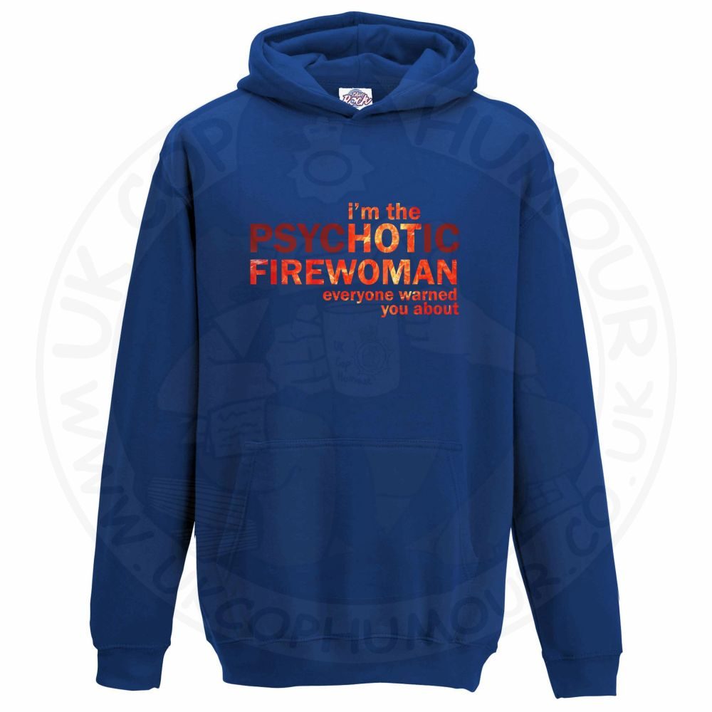 Unisex Hot Firewoman Hoodie - Image 3