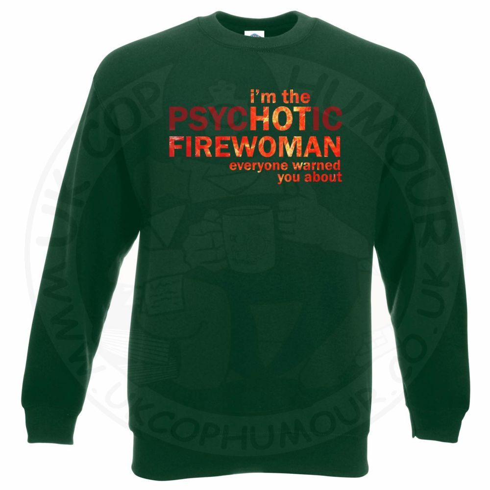 Hot Firewoman Sweatshirt - Image 11