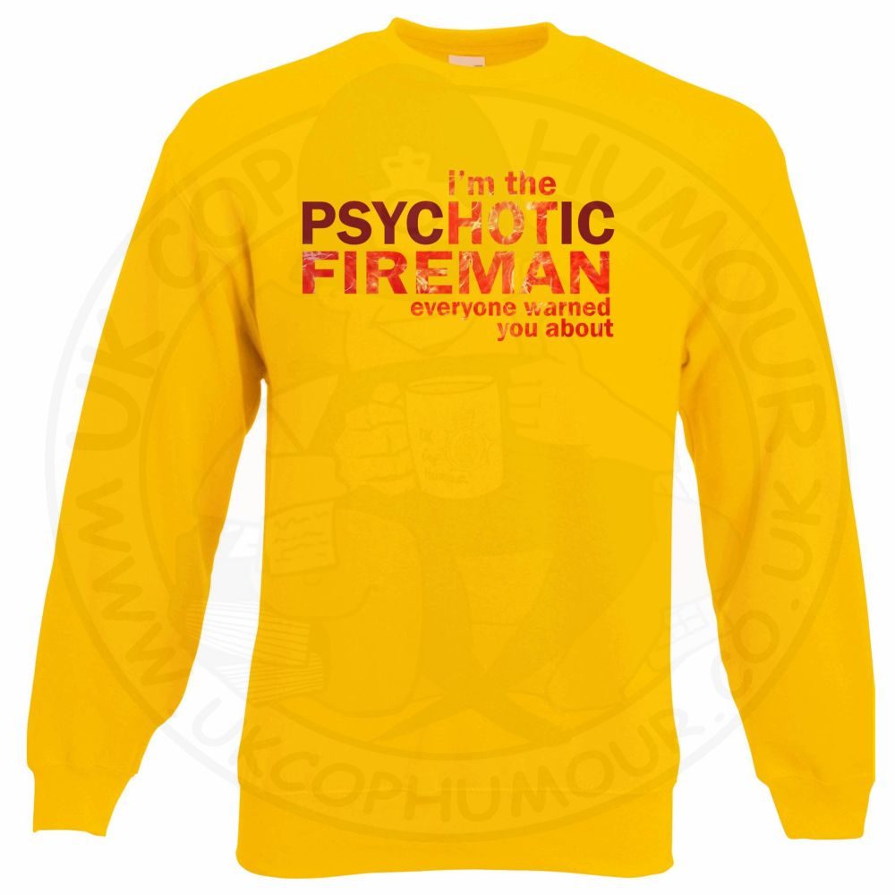 Hot Firewoman Sweatshirt - Image 2