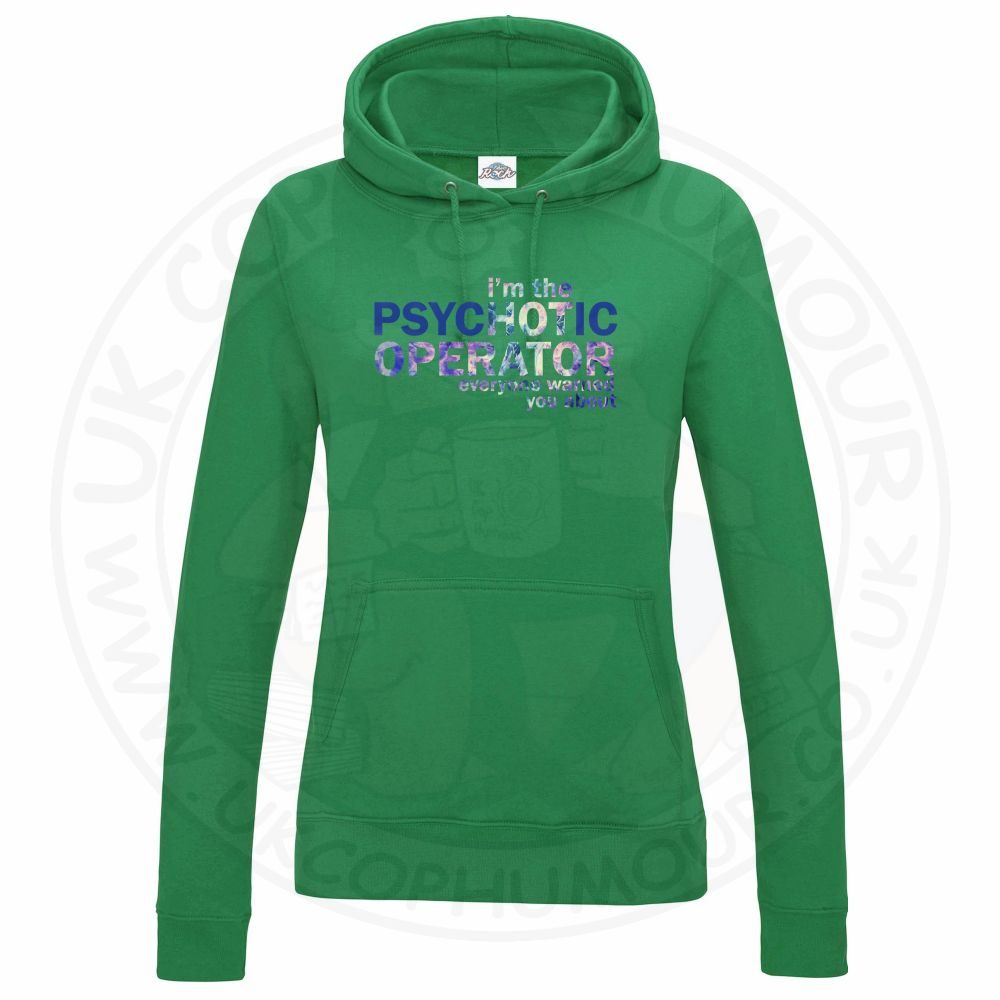 Womens Hot Operator Hoodie - Image 8