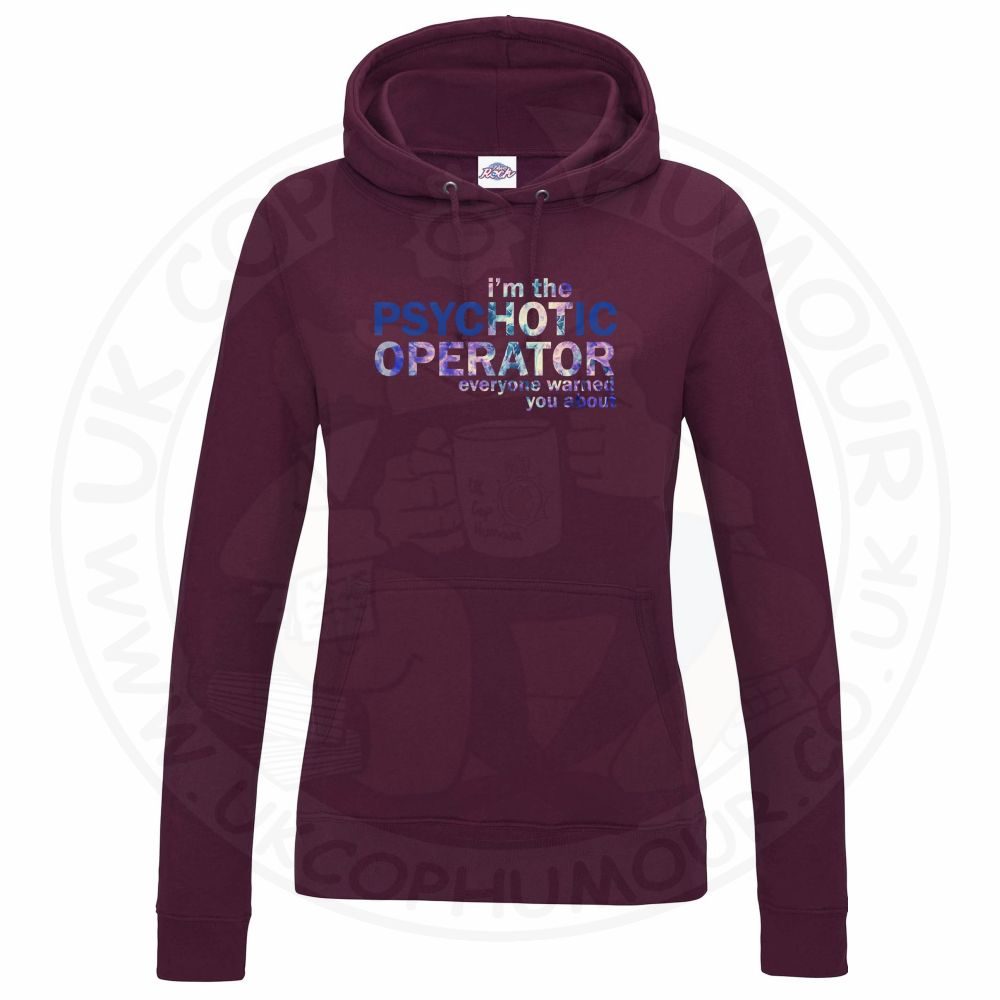 Womens Hot Operator Hoodie - Image 7