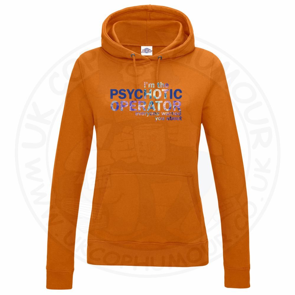 Womens Hot Operator Hoodie - Image 5