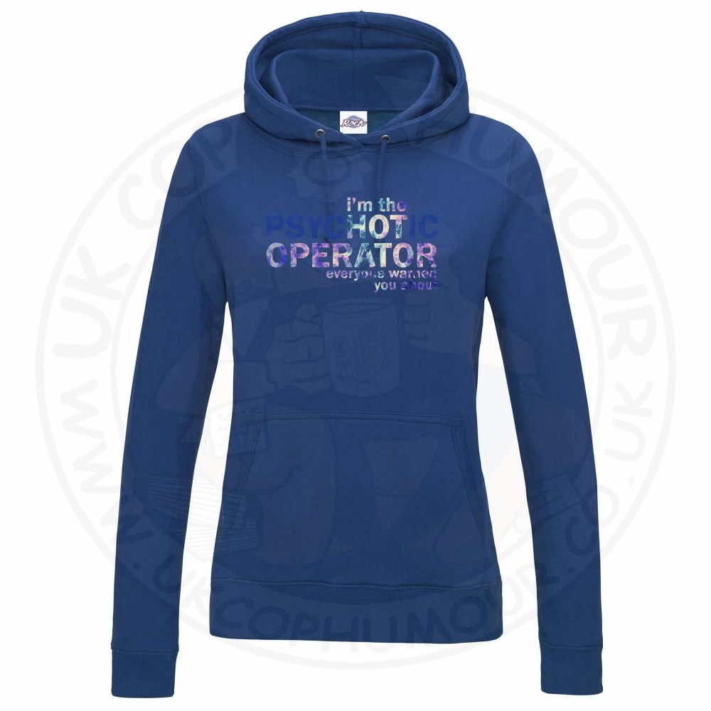 Womens Hot Operator Hoodie - Image 3