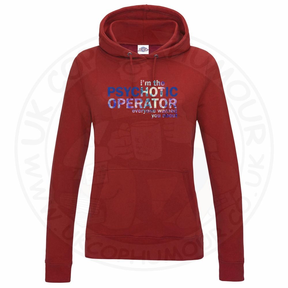 Womens Hot Operator Hoodie - Image 2