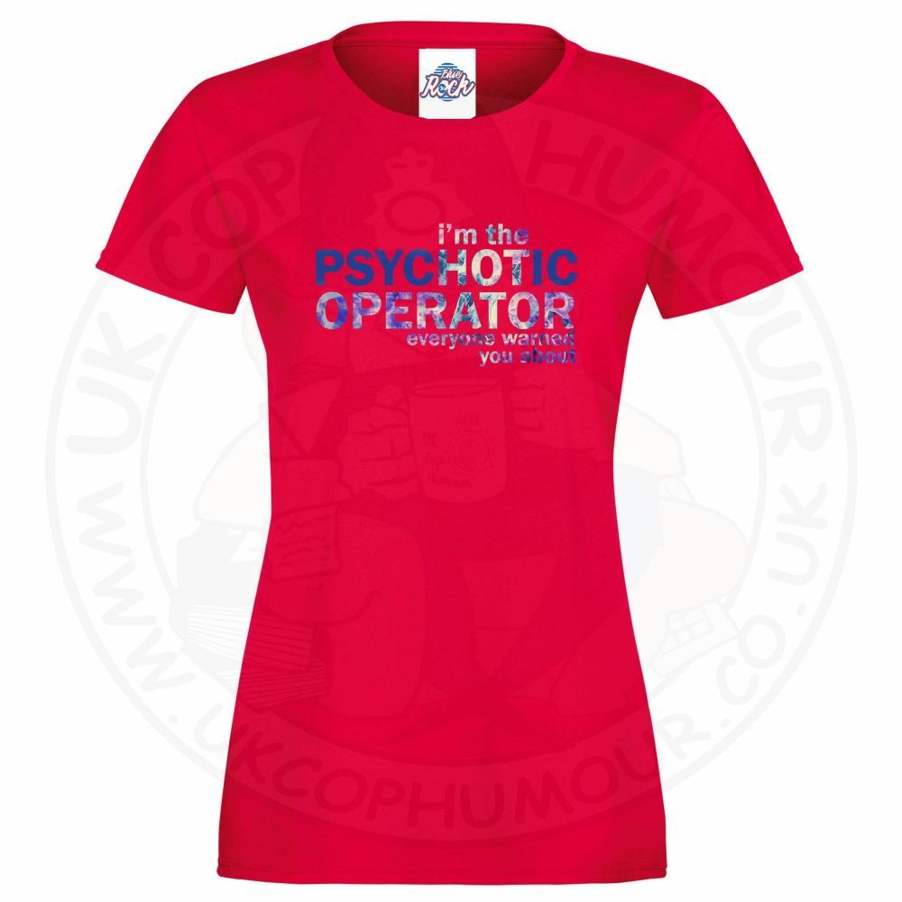 Womens Hot Operator T-Shirt - Image 4