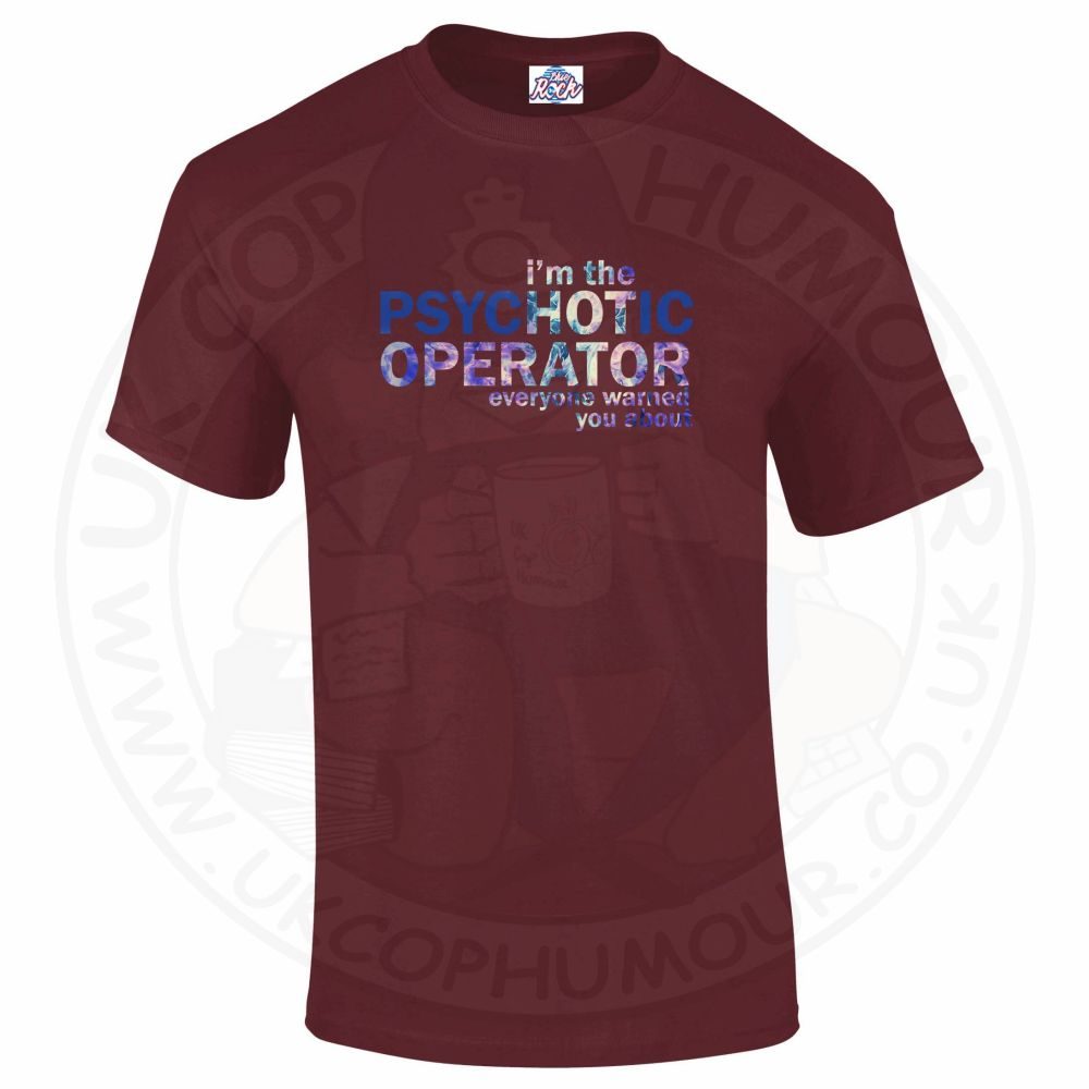 Mens Hot Operator T-Shirt - Image 7