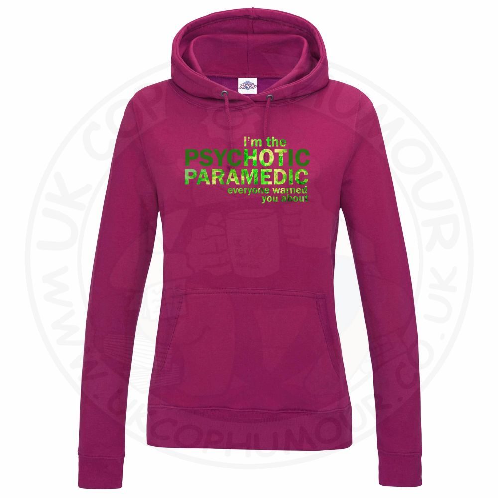Womens Hot Paramedic Hoodie - Image 8
