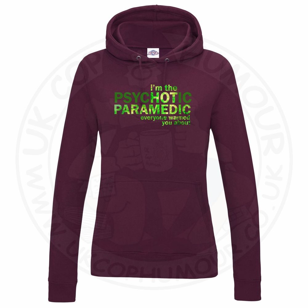 Womens Hot Paramedic Hoodie - Image 6