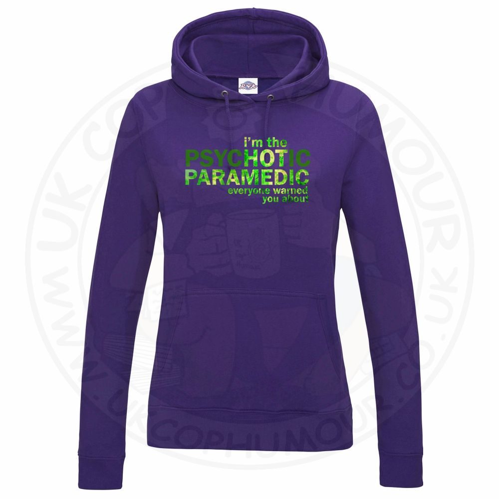 Womens Hot Paramedic Hoodie - Image 4