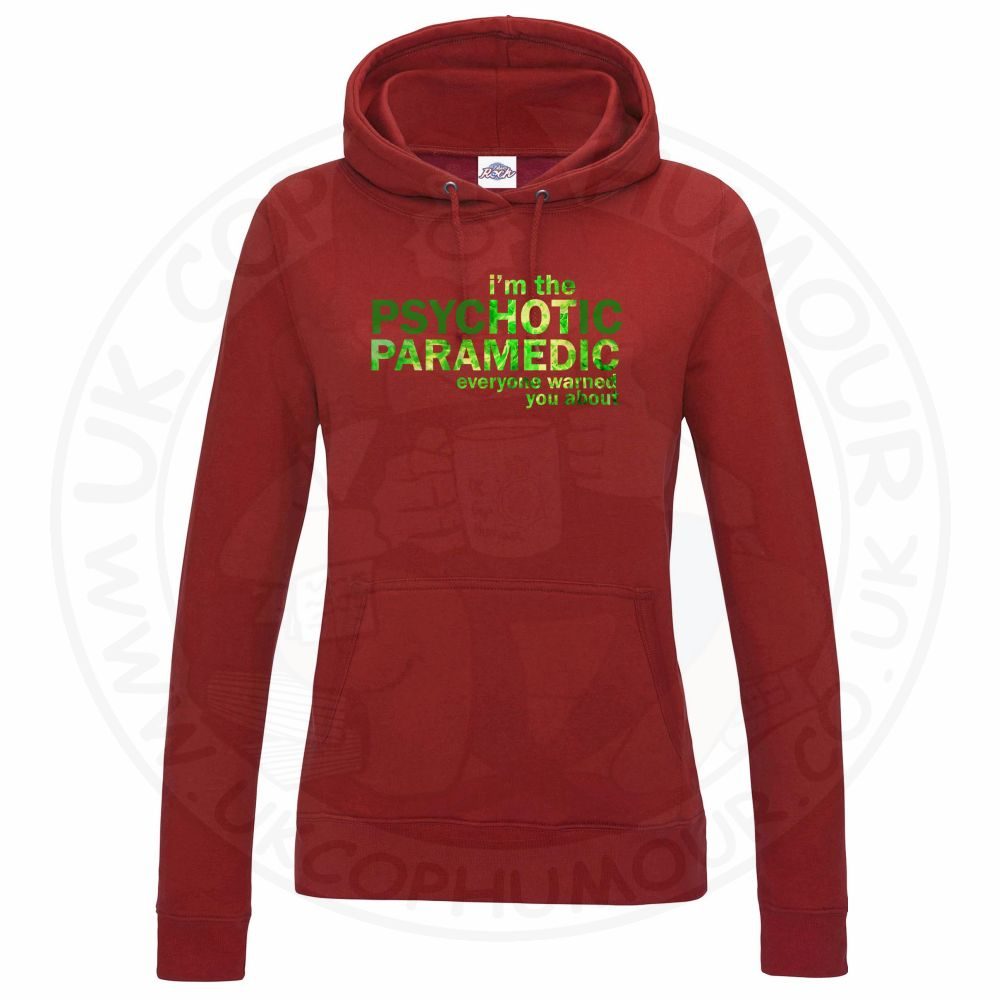 Womens Hot Paramedic Hoodie - Image 2