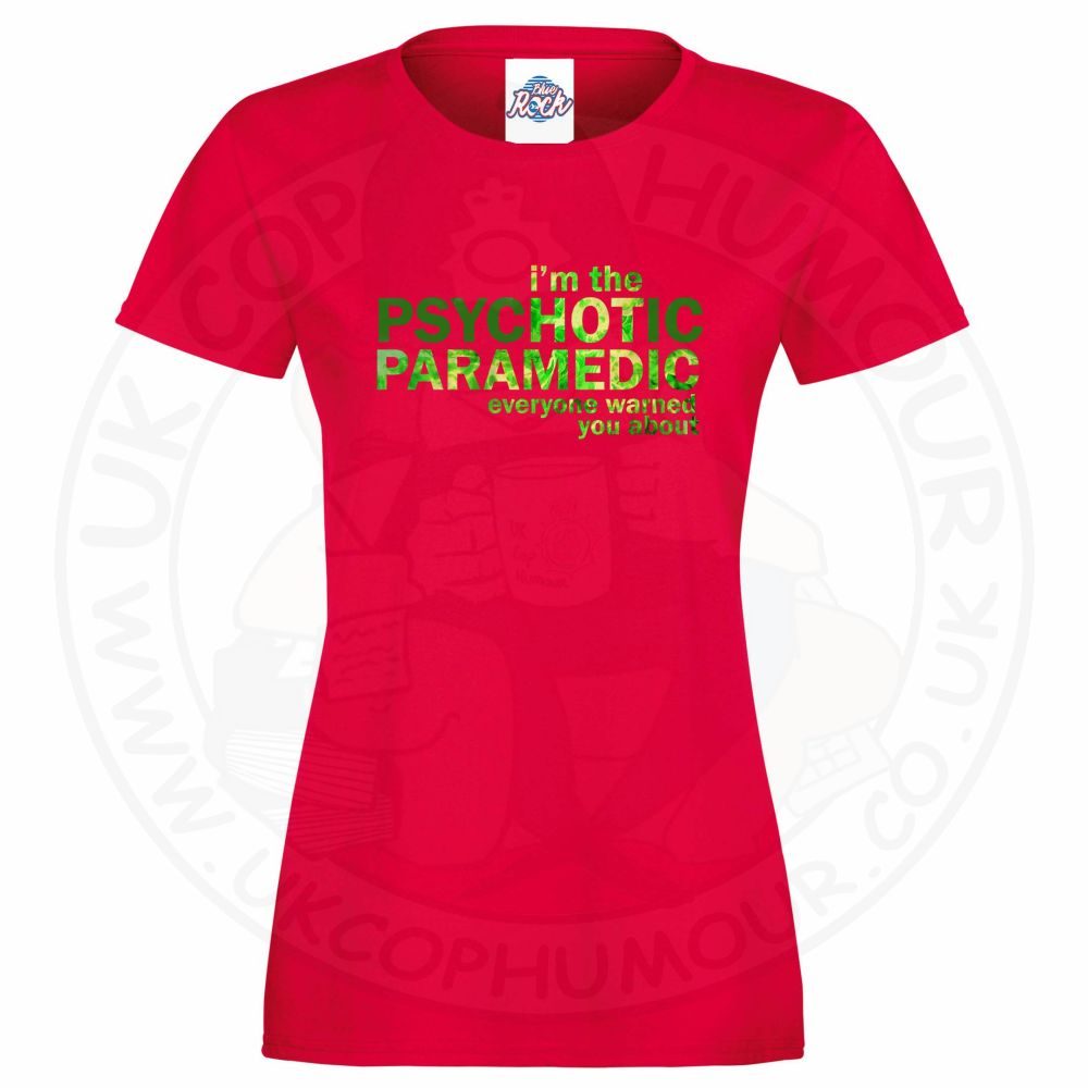 Womens Hot Paramedic T-Shirt - Image 4