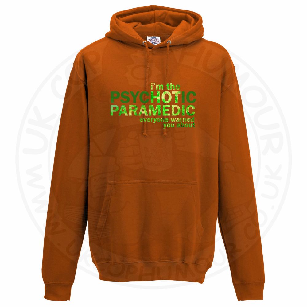Unisex Hot Paramedic Hoodie UK Cop Humour