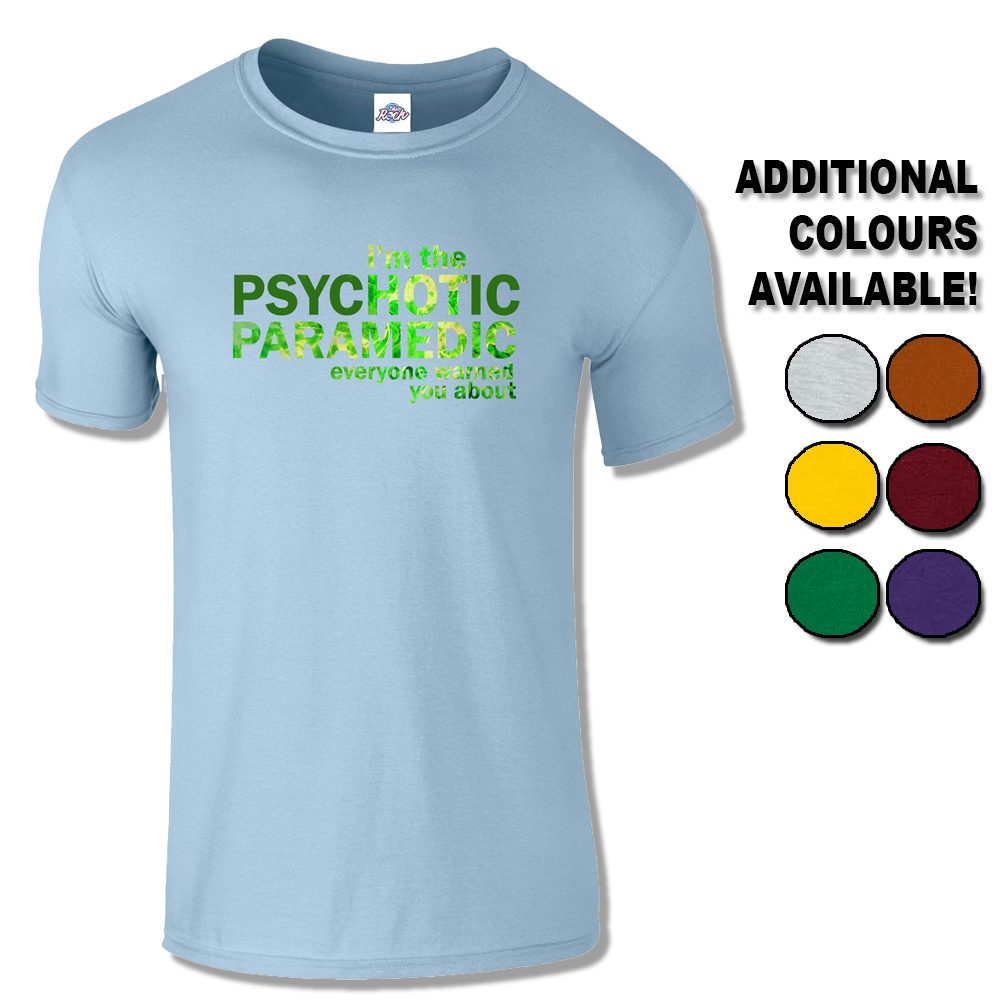 Mens Hot Paramedic T-Shirt
