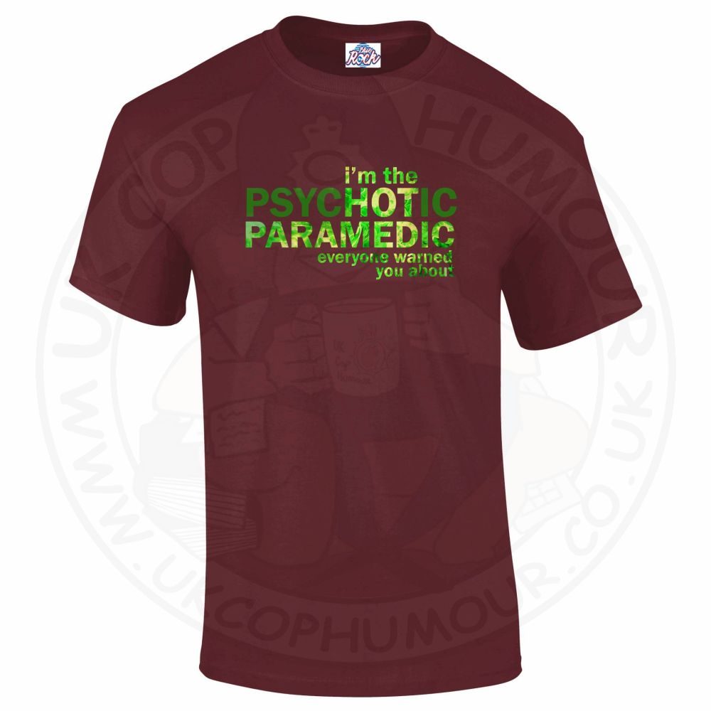Mens Hot Paramedic T-Shirt - Image 7