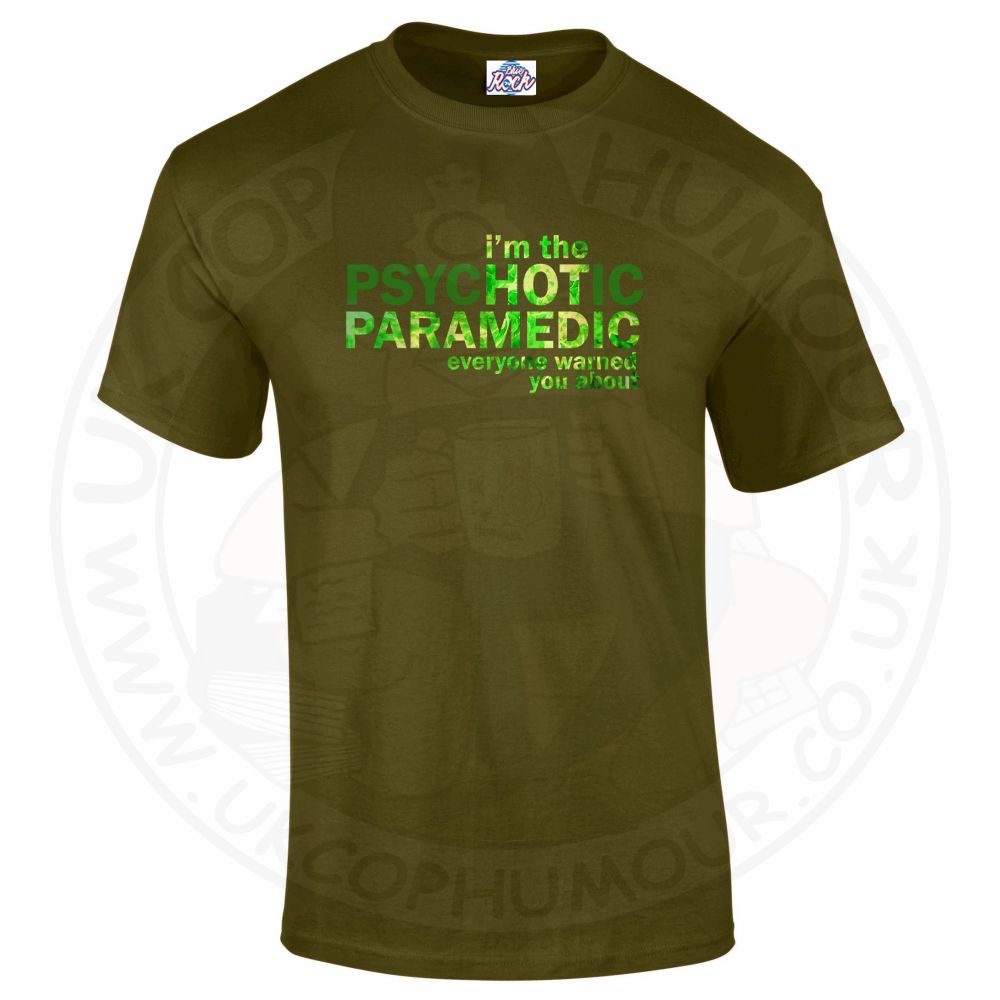 Mens Hot Paramedic T-Shirt - Image 4