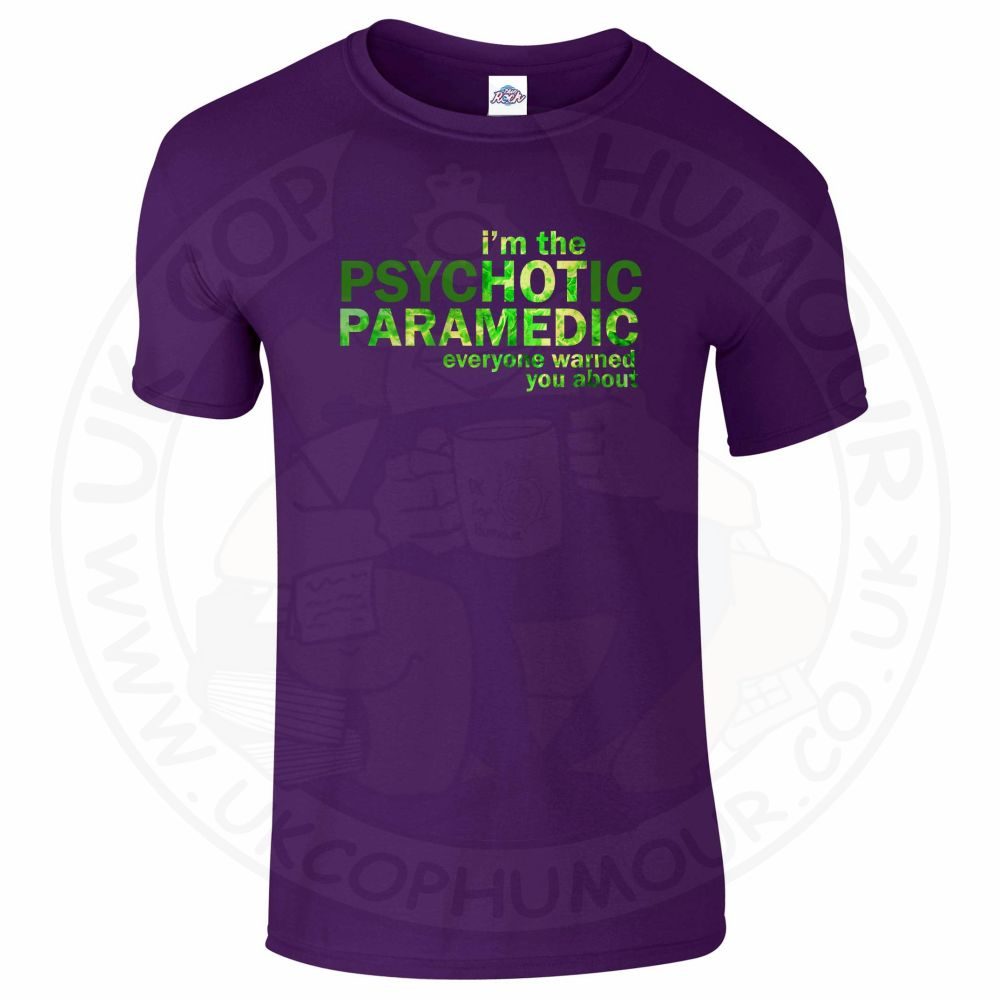 Mens Hot Paramedic T-Shirt - Image 3