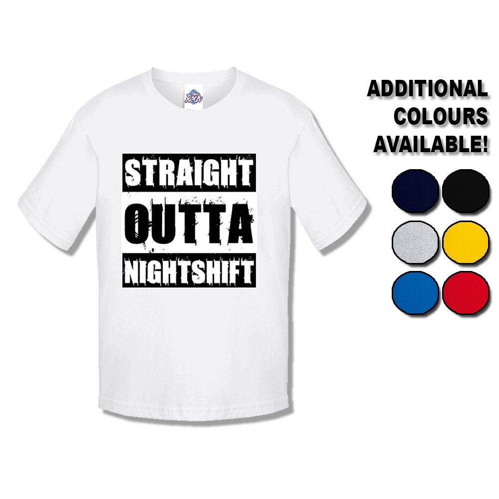 Kids Straight Outta Nightshift T-Shirt