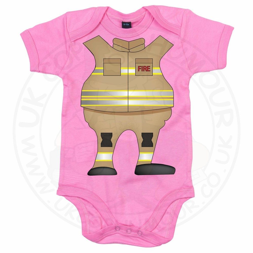 Firefighter Baby Grow - Image 2