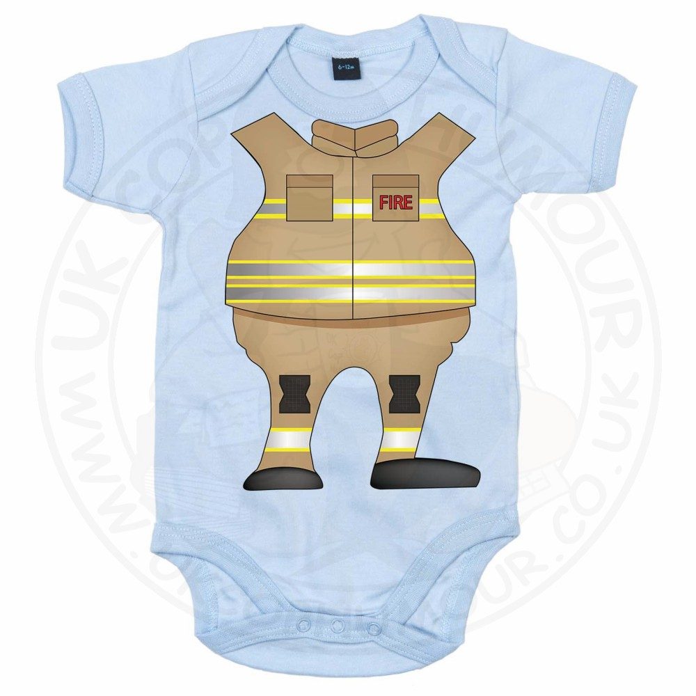 Firefighter Baby Grow - Image 3