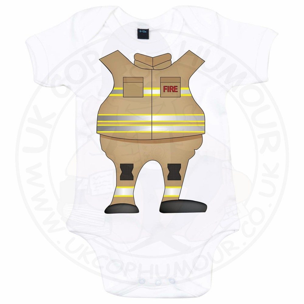 Firefighter Baby Grow - Image 5