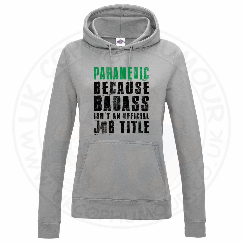 Womens Badass Paramedic Hoodie - Image 5