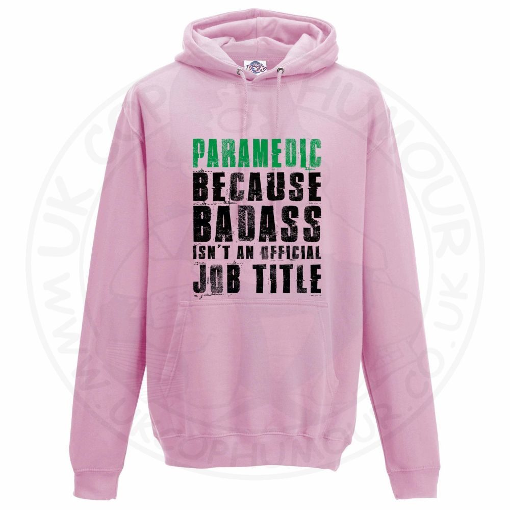Unisex Badass Paramedic Hoodie - Image 2