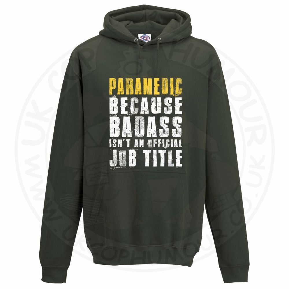 Unisex Badass Paramedic Hoodie - Image 10