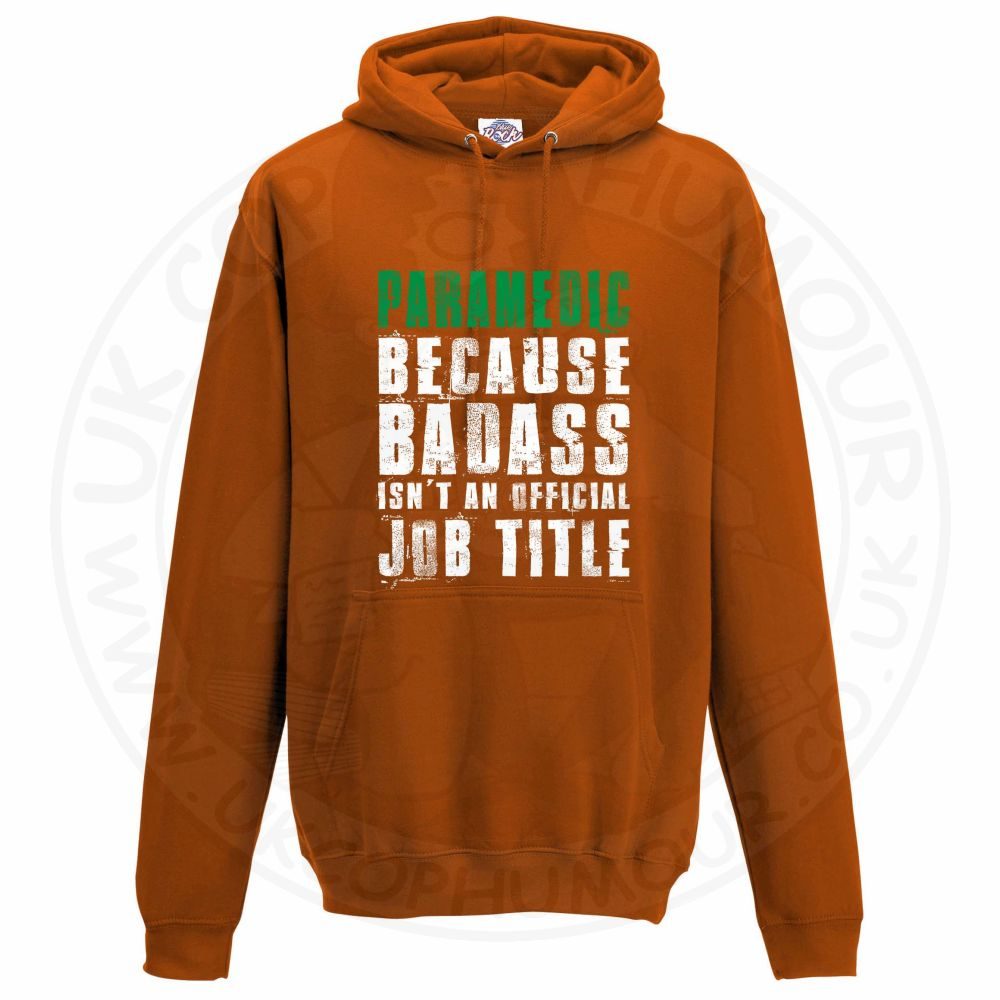 Unisex Badass Paramedic Hoodie - Image 11