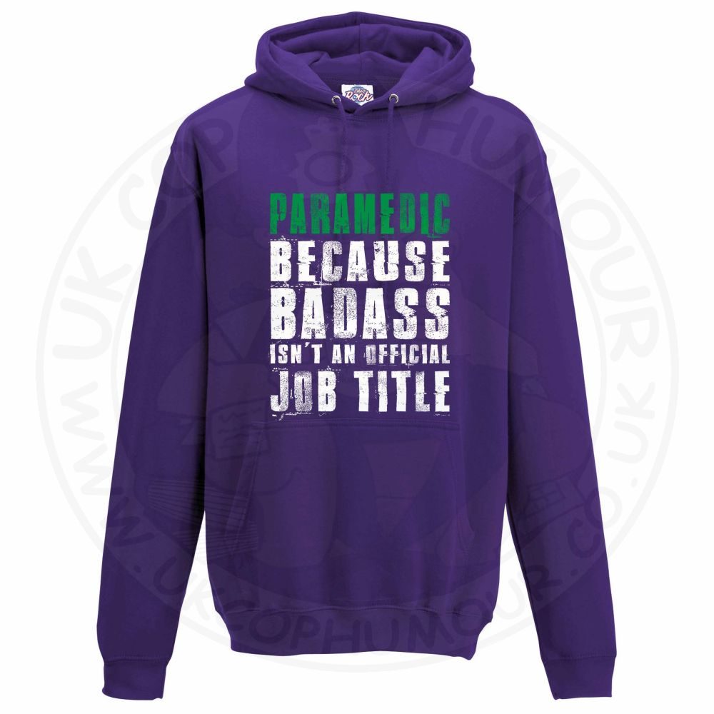 Unisex Badass Paramedic Hoodie - Image 12