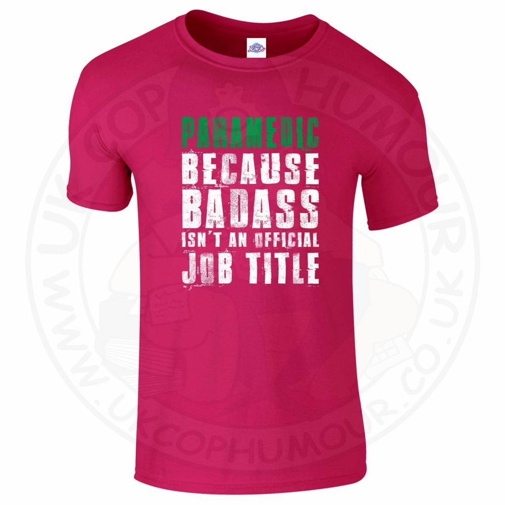 Mens Badass Paramedic T-Shirt - Image 15