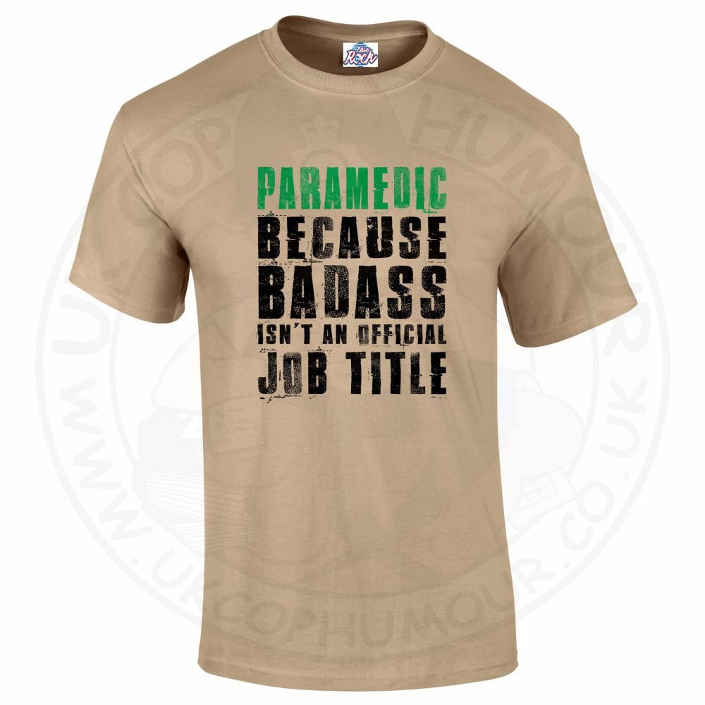 Mens Badass Paramedic T-Shirt - Image 6