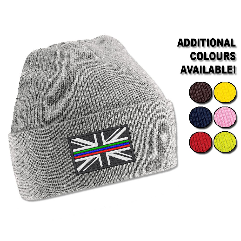 Tri Line Flag Beanie