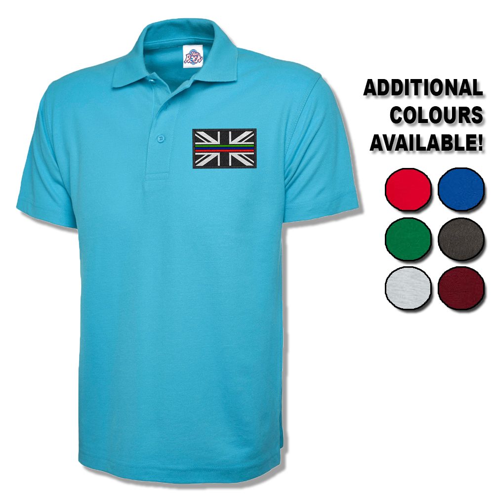 Tri Line Polo Shirt Embroidered