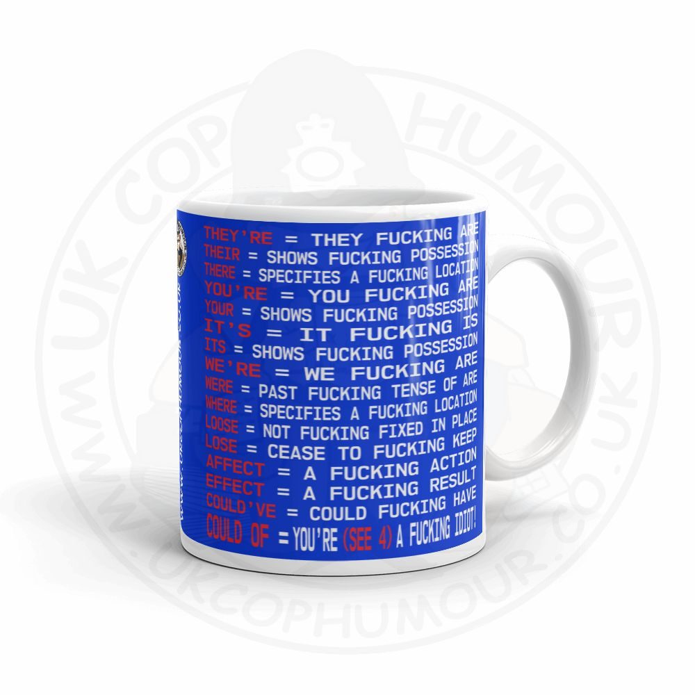 Police Grammar Mug - Image 3