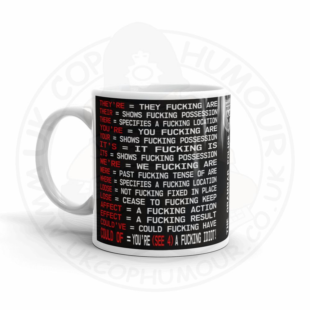 The Grammar Police Mug