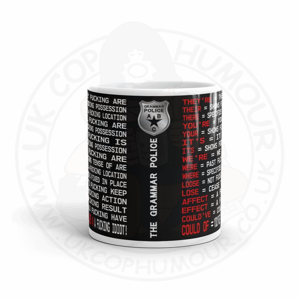 The Grammar Police Mug - Image 2