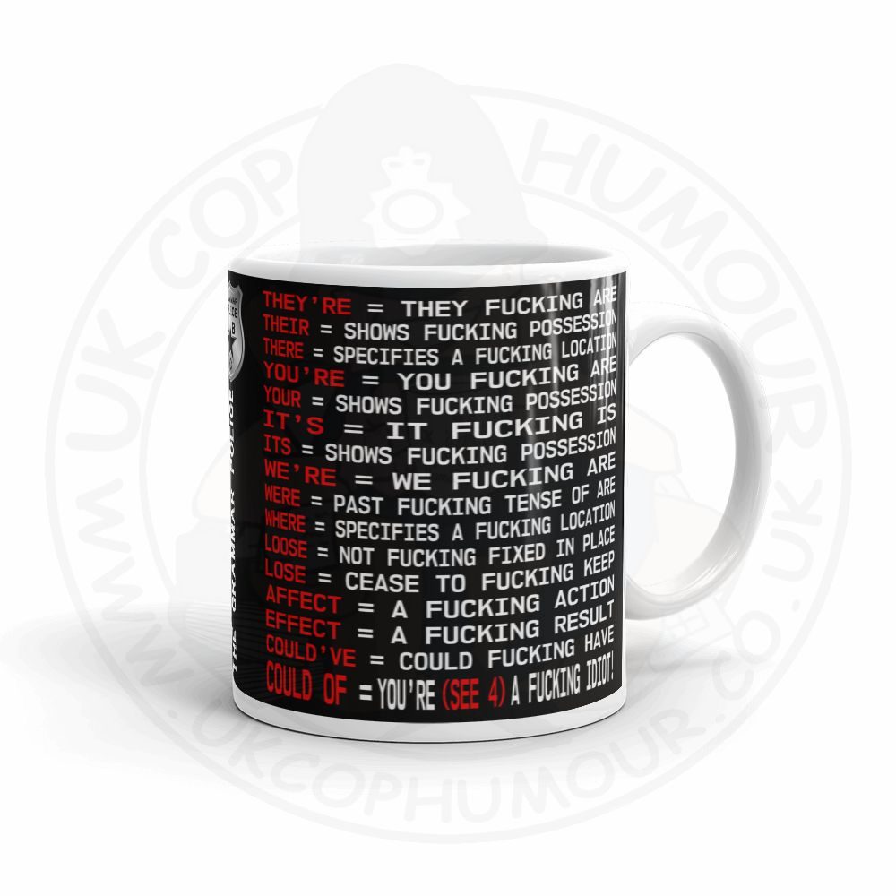 The Grammar Police Mug - Image 3