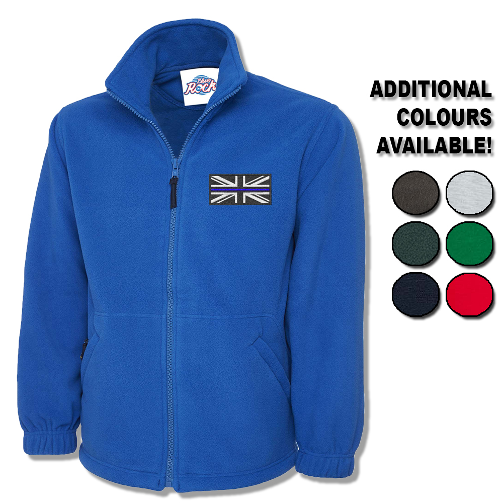 Thin Blue Line Flag Fleece